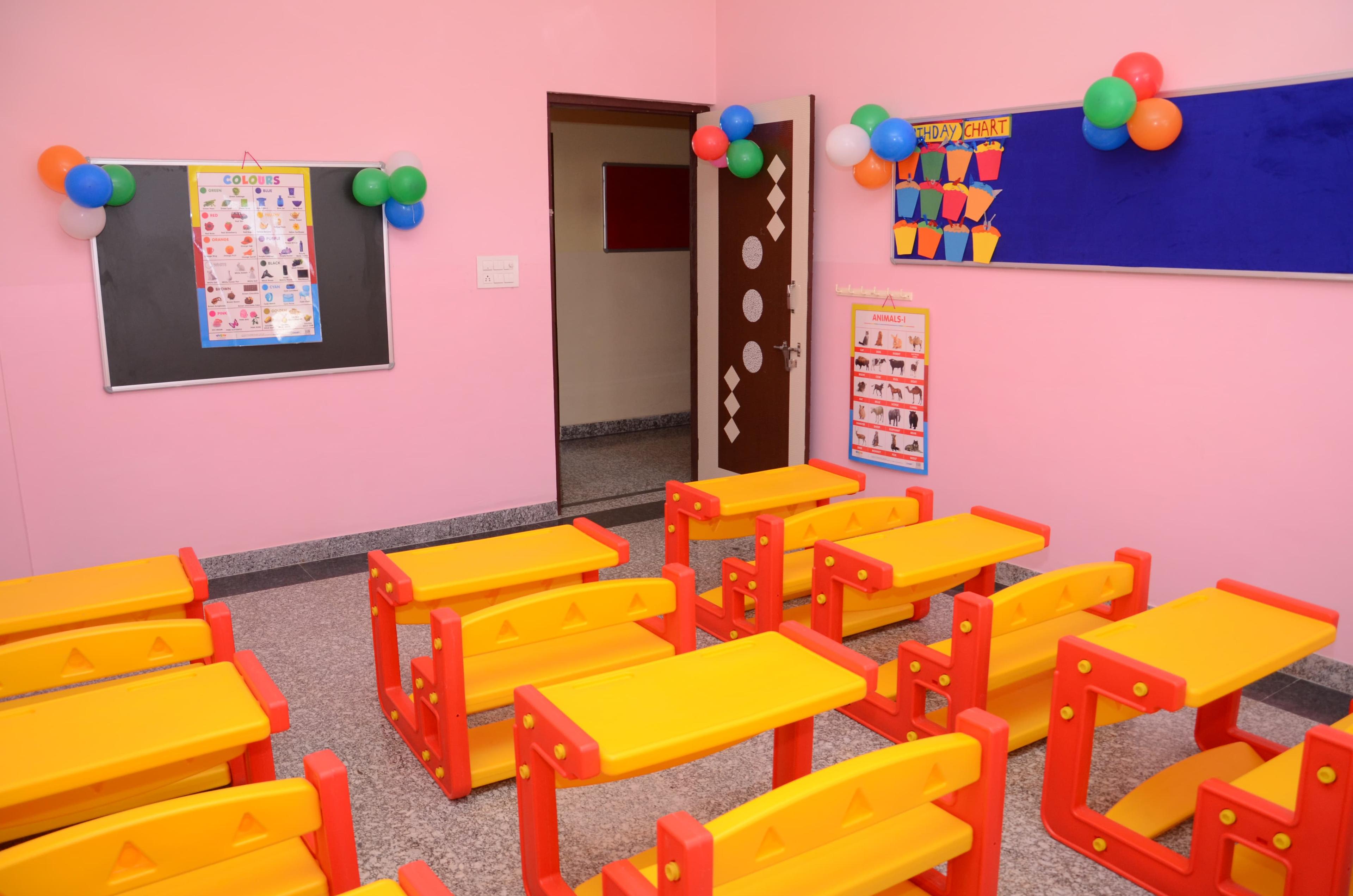 Room 1 - A snapshot of one of the rooms at Walnut Academy
